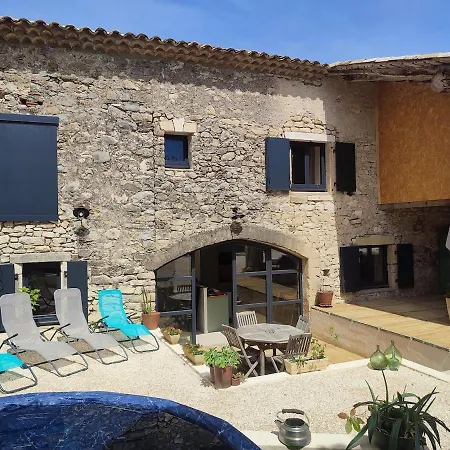 La Grangerie Grange En Pierre Avec * Moulezan