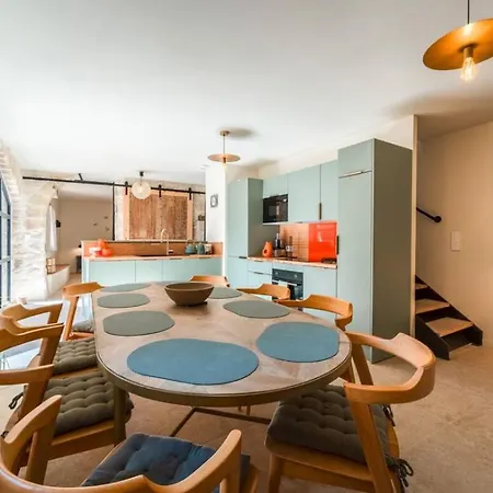 度假居 La Grangerie Grange En Pierre Avec